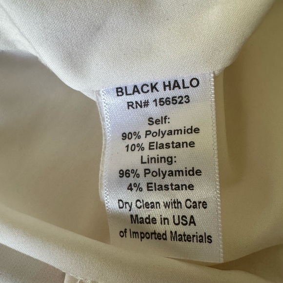 Black Halo Women Floral Sleeveless Midi Dress‎ Size 8 - Picture 9 of 11